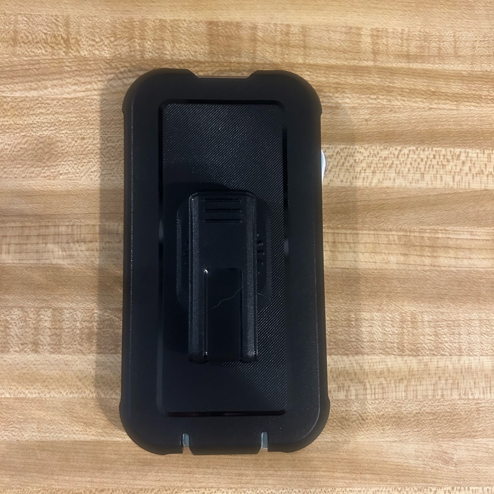 Durable Black iPhone 15  Holster with Clip